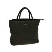 Pre-owned Nylon handbags Prada Vintage , Black , Dames