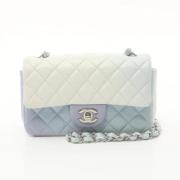 Pre-owned Leather chanel-bags Chanel Vintage , Multicolor , Dames