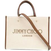 Pre-owned Leather handbags Jimmy Choo Pre-owned , Beige , Dames