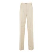 Geplooide Broek Maison Kitsuné , Beige , Dames