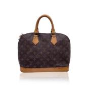 Pre-owned Canvas handbags Louis Vuitton Vintage , Brown , Dames