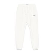 Witte katoenen broek met logoborduursel MC2 Saint Barth , White , Here...