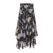 Elegante Zwarte Rok Dameskleding Zimmermann , Multicolor , Dames