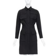 Pre-owned Cotton dresses Bottega Veneta Vintage , Black , Dames