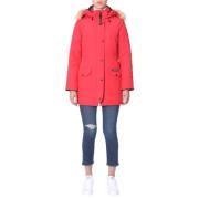 Trillium Parka met echte bont capuchon Canada Goose , Red , Dames