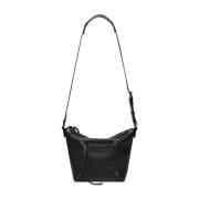 Klassieke Hobo Tas met Verstelbare Band Balenciaga , Black , Dames