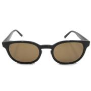 Pre-owned Plastic sunglasses Moncler Pre-owned , Black , Dames