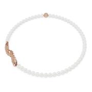 Idyllia Ketting voor dames, Wit, Roségoud, Artikelnummer 5669221 Swaro...