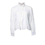 Pre-owned Cotton tops Isabel Marant Pre-owned , White , Dames