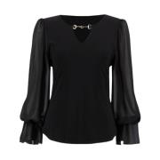 Mouwloze Top 100% Samenstelling Joseph Ribkoff , Black , Dames