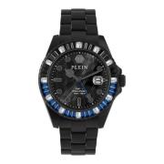 Unisex Horloge Gmt-I Challenger Baguettes Philipp Plein , Black , Unis...