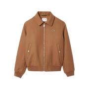 Stijlvolle Jas voor Mannen Lacoste , Brown , Heren