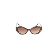 Pre-owned Fabric sunglasses Armani Pre-owned , Brown , Dames