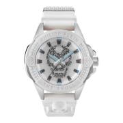 Herenhorloge The $kull Titan Kristal Wit Pwaaa1521 Philipp Plein , Whi...