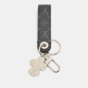 Pre-owned Canvas key-holders Louis Vuitton Vintage , Gray , Heren