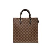 Pre-owned Fabric handbags Louis Vuitton Vintage , Brown , Dames