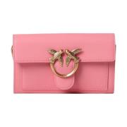 Love One Wallet Fiore di Pesco Pinko , Pink , Dames