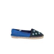 Pre-owned Fabric espadrilles Dior Vintage , Blue , Dames