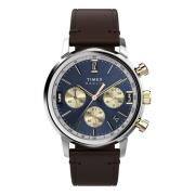 Herenhorloge Marlin Chronograaf Timex , Blue , Heren