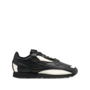 Zwarte leren casual trainers Maison Margiela , Black , Heren