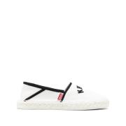 Witte Slip-On Espadrilles Kenzo , White , Dames