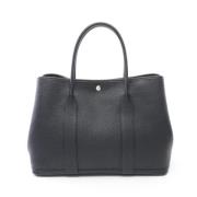 Pre-owned Leather handbags Hermès Vintage , Black , Dames