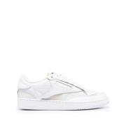 Witte Panelled Lage Sneakers Maison Margiela , White , Dames