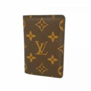 Pre-owned Canvas wallets Louis Vuitton Vintage , Brown , Dames