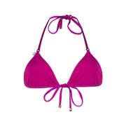 Paarse Driehoek Bikini Top Stella McCartney , Purple , Dames