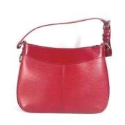 Pre-owned Leather louis-vuitton-bags Louis Vuitton Vintage , Red , Dam...