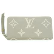 Pre-owned Fabric wallets Louis Vuitton Vintage , Gray , Dames