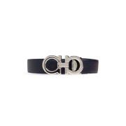 Omkeerbare riem Salvatore Ferragamo , Blue , Heren