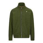 Katoenmix Hooded Jack K-Way , Green , Heren