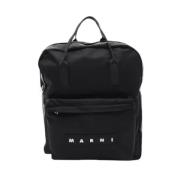 Pre-owned Nylon backpacks Marni Pre-owned , Black , Dames