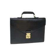 Pre-owned Leather louis-vuitton-bags Louis Vuitton Vintage , Black , D...