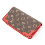 Pre-owned Coated canvas wallets Louis Vuitton Vintage , Brown , Dames