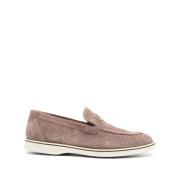 Elegant Beige Loafers Casadei , Beige , Heren