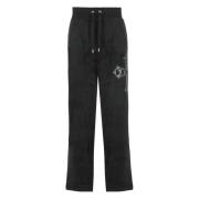 Zwarte elastische broek met trekkoord Juicy Couture , Black , Dames