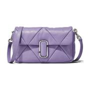 Paarse Leren Casual Schoudertas Marc Jacobs , Purple , Dames