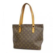 Pre-owned Fabric totes Louis Vuitton Vintage , Brown , Dames