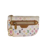 Pre-owned Canvas louis-vuitton-bags Louis Vuitton Vintage , White , Da...