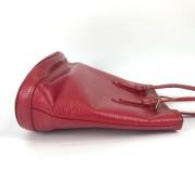 Pre-owned Leather louis-vuitton-bags Louis Vuitton Vintage , Red , Dam...