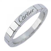 Pre-owned White Gold rings Cartier Vintage , Gray , Heren