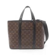 Pre-owned Canvas totes Louis Vuitton Vintage , Black , Unisex