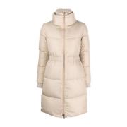 Beige Puffer & Down Coat Herno , Beige , Dames