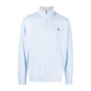 Blauwe Gebreide Trui Casual Stijl Polo Ralph Lauren , Blue , Heren