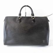 Pre-owned Leather louis-vuitton-bags Louis Vuitton Vintage , Black , D...