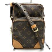 Pre-owned Fabric louis-vuitton-bags Louis Vuitton Vintage , Brown , Da...