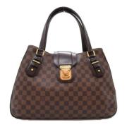 Pre-owned Canvas handbags Louis Vuitton Vintage , Brown , Dames