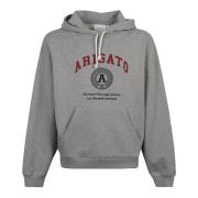 Grijze katoenen hoodie Axel Arigato , Gray , Heren